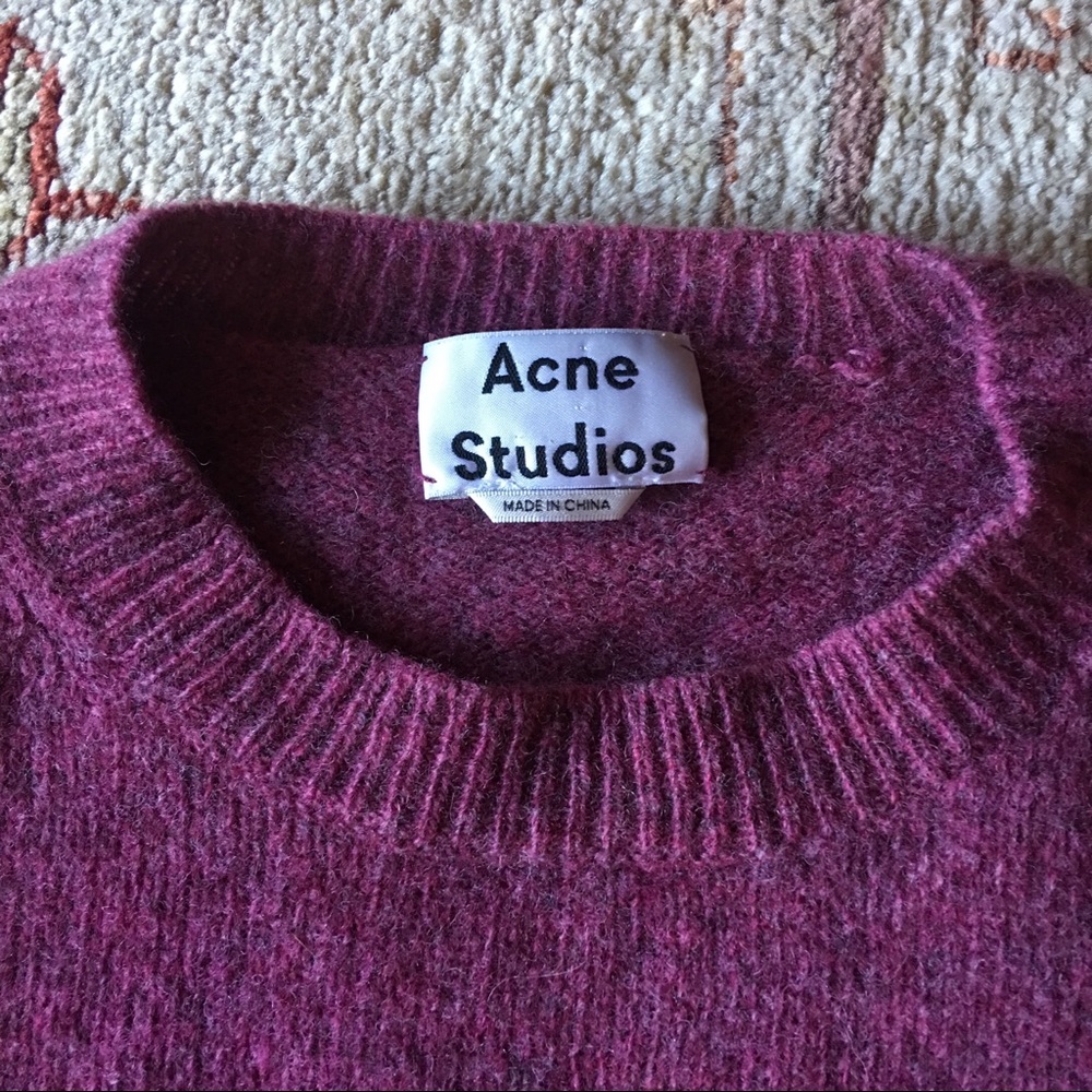 LIKE NEW ACNE STUDIOS DENIZ WOOL SWEATER - Picture 3 of 8